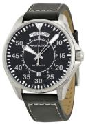 Hamilton Herrklocka H64615735 Khaki Svart/Läder Ø41 mm