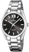 Festina Damklocka F20622-6 Boyfriend Svart/Stål Ø36.8 mm