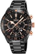 Festina Herrklocka F20577-1 Ceramic Svart/Stål Ø44 mm