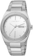 Esprit Herrklocka ES1G158M0055 Strike Silverfärgad/Stål Ø42 mm