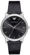 Emporio Armani Herrklocka AR2500 Luigi Svart/Läder Ø43 mm