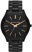 Michael Kors Damklocka MK3221 Slim Runway Svart/Stål Ø42 mm