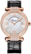 Chopard Damklocka 384822-5002 Imperiale Silverfärgad/Läder Ø36 mm