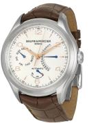 Baume & Mercier Herrklocka M0A10149 Clifton Silverfärgad/Läder