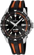 Festina Herrklocka F20462-3 Svart/Gummi Ø45 mm