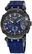 Tissot Herrklocka T115.417.37.041.00 T-Race Blå/Gummi Ø43 mm