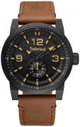 Timberland Herrklocka TBL15475JSB02 Svart/Läder Ø46 mm