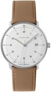 Junghans 41/4562.02 Max Bill Silverfärgad/Läder Ø38 mm