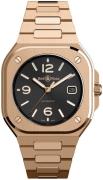 Bell & Ross Herrklocka BR-05-GOLD-GOLD Br 05 Svart/18 karat