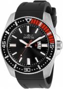 Invicta Herrklocka 30742 Svart/Gummi Ø48 mm