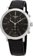 Tissot Herrklocka T122.417.16.051.00 Carson Svart/Läder Ø41 mm