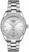 Tissot Damklocka T101.910.11.031.00 Pr 100 Silverfärgad/Stål Ø36 mm