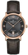 Certina Damklocka C035.407.36.087.00 DS Caimano Grå/Läder Ø39 mm