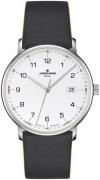 Junghans Herrklocka 58/4931.00 Form Silverfärgad/Läder Ø39.3 mm