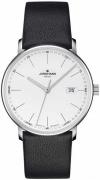 Junghans Herrklocka 58/4930.00 Form Silverfärgad/Läder Ø39.3 mm