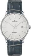 Junghans Herrklocka 27/4019.02 Meister Silverfärgad/Läder Ø38.4 mm