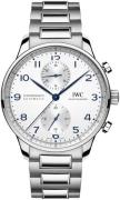 IWC Herrklocka IW371617 Portugieser Silverfärgad/Stål Ø41 mm