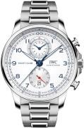 IWC Herrklocka IW390702 Portugieser Silverfärgad/Stål Ø44.6 mm