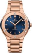 Hublot Damklocka 568.OX.7180.OX Classic Fusion Blå/18 karat