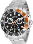 Invicta Herrklocka 33299 Pro Diver Svart/Stål Ø50 mm