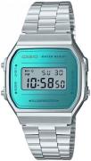 Casio A168WEM-2EF Retro LCD/Stål