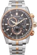 Citizen Herrklocka CB5886-58H Grå/Roséguldstonat stål Ø43 mm