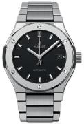 Hublot Herrklocka 510.NX.1170.NX Classic Fusion Svart/Titan Ø45 mm