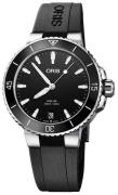 Oris Damklocka 01 733 7731 4154-07 4 18 64FC Diving Svart/Gummi