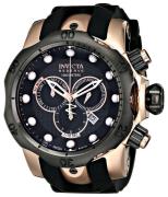 Invicta Herrklocka 0361 Reserve Svart/Gummi Ø52 mm