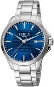 Ferrè Milano Herrklocka FM1G157M0051 Lenio Blå/Stål Ø42 mm