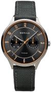 Bering Herrklocka 11539-879 Titanium Grå/Textil Ø39 mm