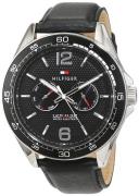 Tommy Hilfiger Herrklocka 1791369 Sport Svart/Läder Ø46 mm