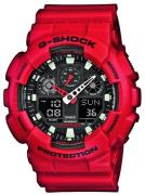 Casio Herrklocka GA-100B-4AER G-Shock Svart/Resinplast Ø51.2 mm