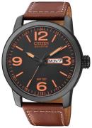 Citizen Herrklocka BM8476-07EE Leather Svart/Läder Ø42 mm