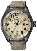 Citizen Herrklocka AW5005-12X Beige/Läder Ø42.6 mm