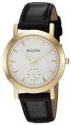 Bulova Damklocka 97L159 Dress Vit/Läder Ø32 mm