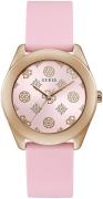 Guess Damklocka GW0107L5 Rosa/Gummi Ø40 mm