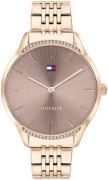 Tommy Hilfiger Damklocka 1782212 Brun/Roséguldstonat stål Ø36 mm