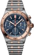 Breitling Herrklocka UB0134101C1U1 Chronomat B01 42 Blå/18 karat