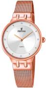 Festina Damklocka F20599-1 Mademoiselle Silverfärgad/Roséguldstonat