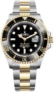 Rolex Herrklocka 126603-0001 Sea-Dweller Svart/18 karat gult guld