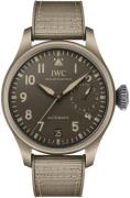 IWC Herrklocka IW506003 Big Pilot Grå/Läder Ø46 mm