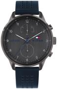 Tommy Hilfiger Herrklocka 1791578 Chase Grå/Läder Ø44 mm