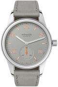 Nomos Glashütte N-712 Club Grå/Läder Ø36 mm