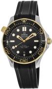 Omega Herrklocka 210.22.42.20.01.001 Seamaster Diver 300M Svart/Gummi