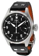 IWC Herrklocka IW501001 Pilots Svart/Läder Ø46.2 mm