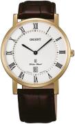 Orient Herrklocka FGW0100FW0 Classic Vit/Läder Ø38 mm