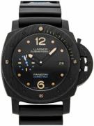 Panerai Herrklocka PAM00616 Luminor Svart/Gummi Ø47 mm