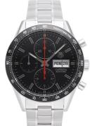 TAG Heuer Herrklocka CV201AH.BA0725 Carrera Calibre 16 Svart/Stål