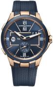 Ulysse Nardin Herrklocka 242-20-3-43 Blast Blå/Gummi Ø42 mm